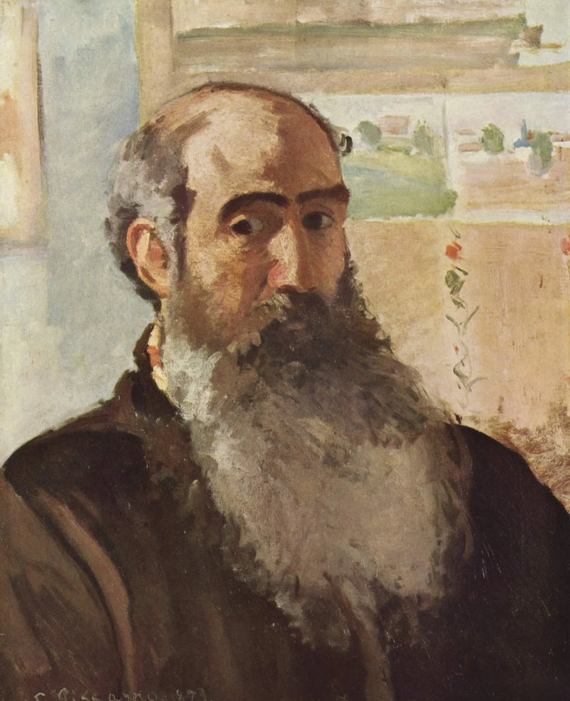 Konstnärens porträtt - Camille Pissarro