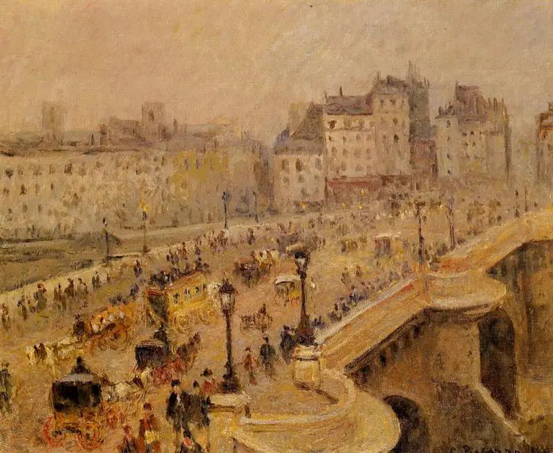Pont-Neuf, Dimma (Andra Serien) - Camille Pissarro