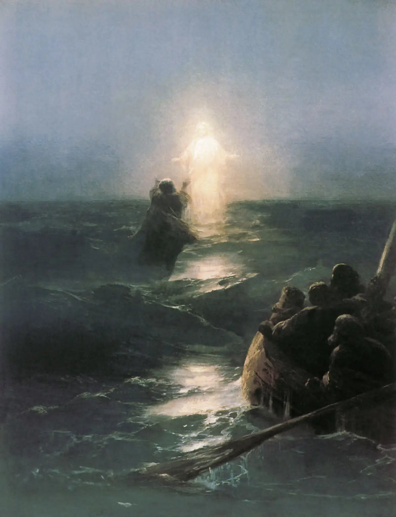Gå på vattnet - Ivan Aïvazovski