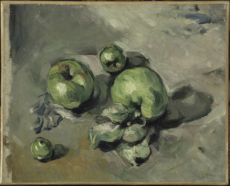 Gröna äpplen - Paul Cézanne