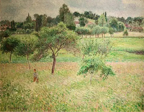 Äppelträd i Éragny - Camille Pissarro