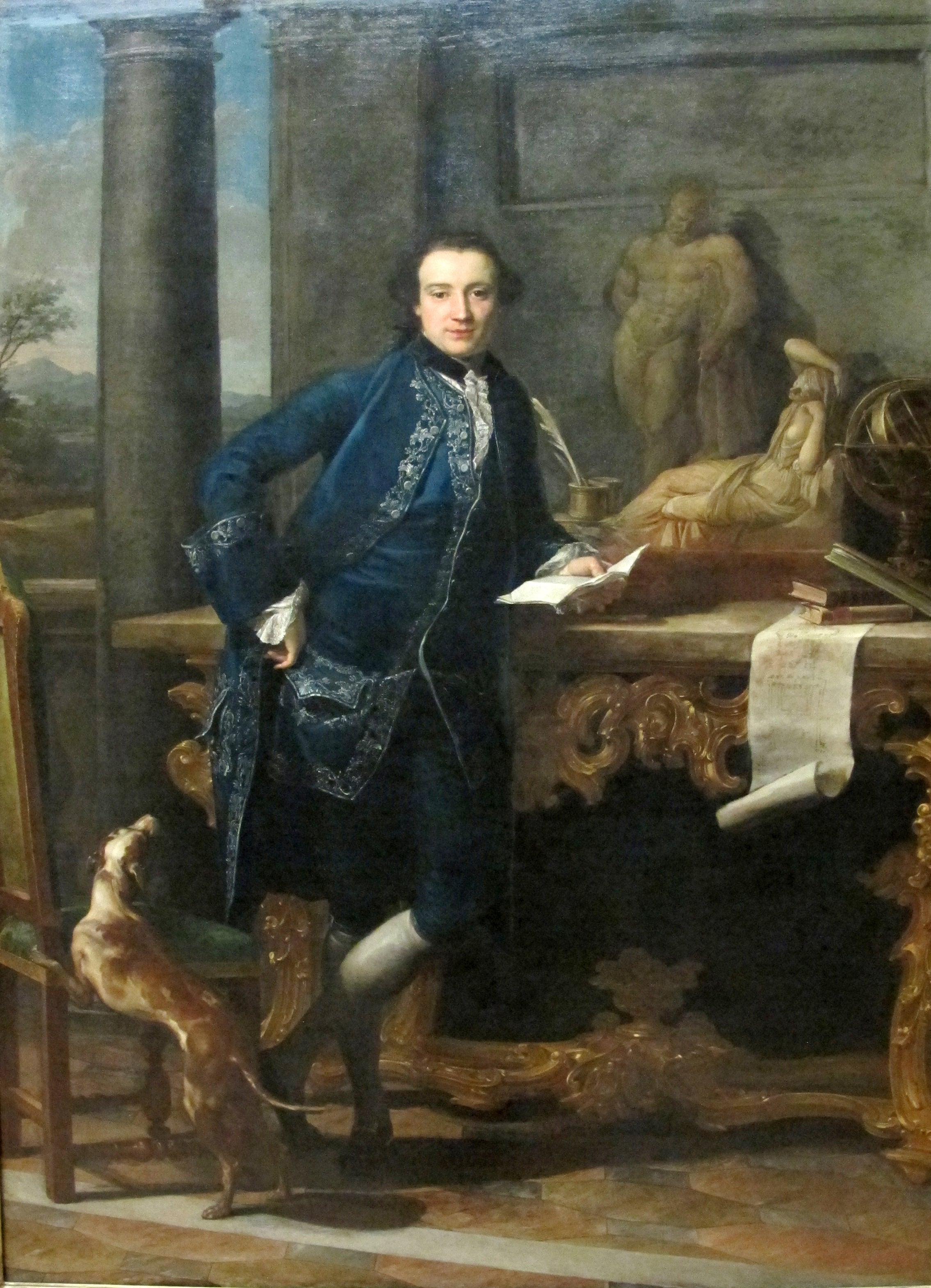 Charles Joseph Crowle - Pompeo Batoni - Alpha Reproduction