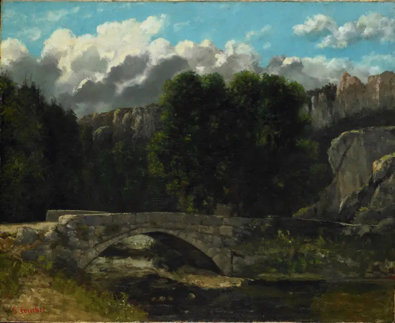 Fleurier-bron - Gustave Courbet