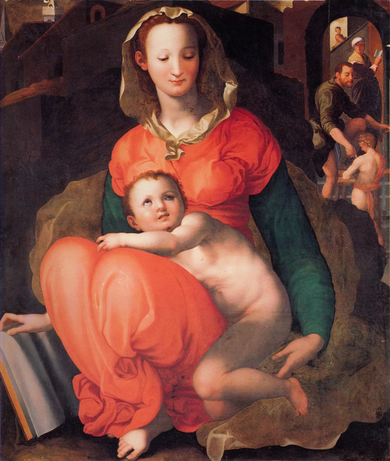 Jungfru med barnet - Pontormo