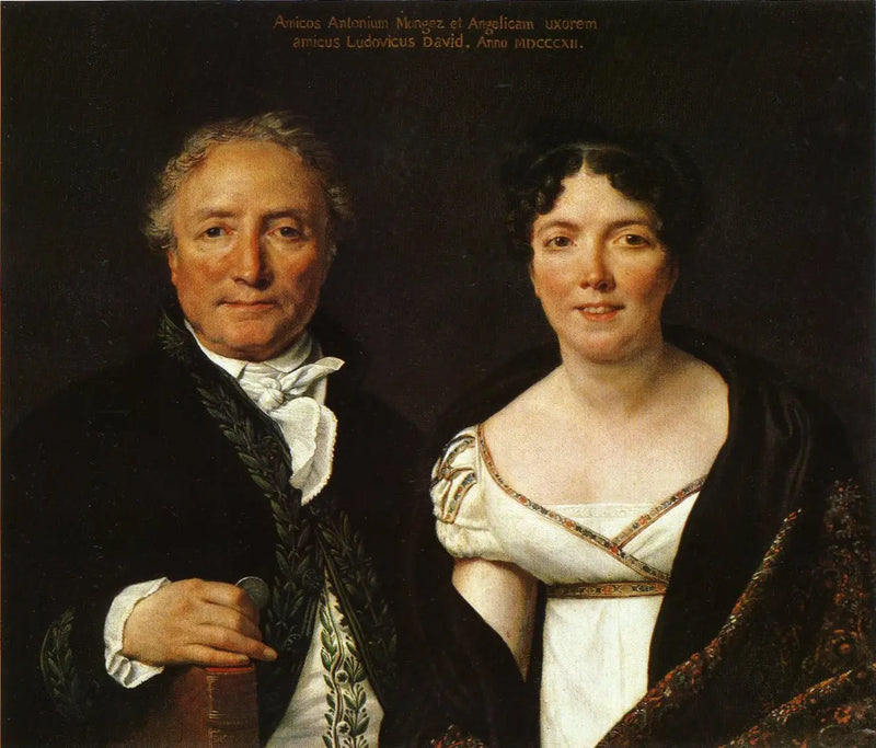 Herr och Fru Mongez - Jacques-Louis David