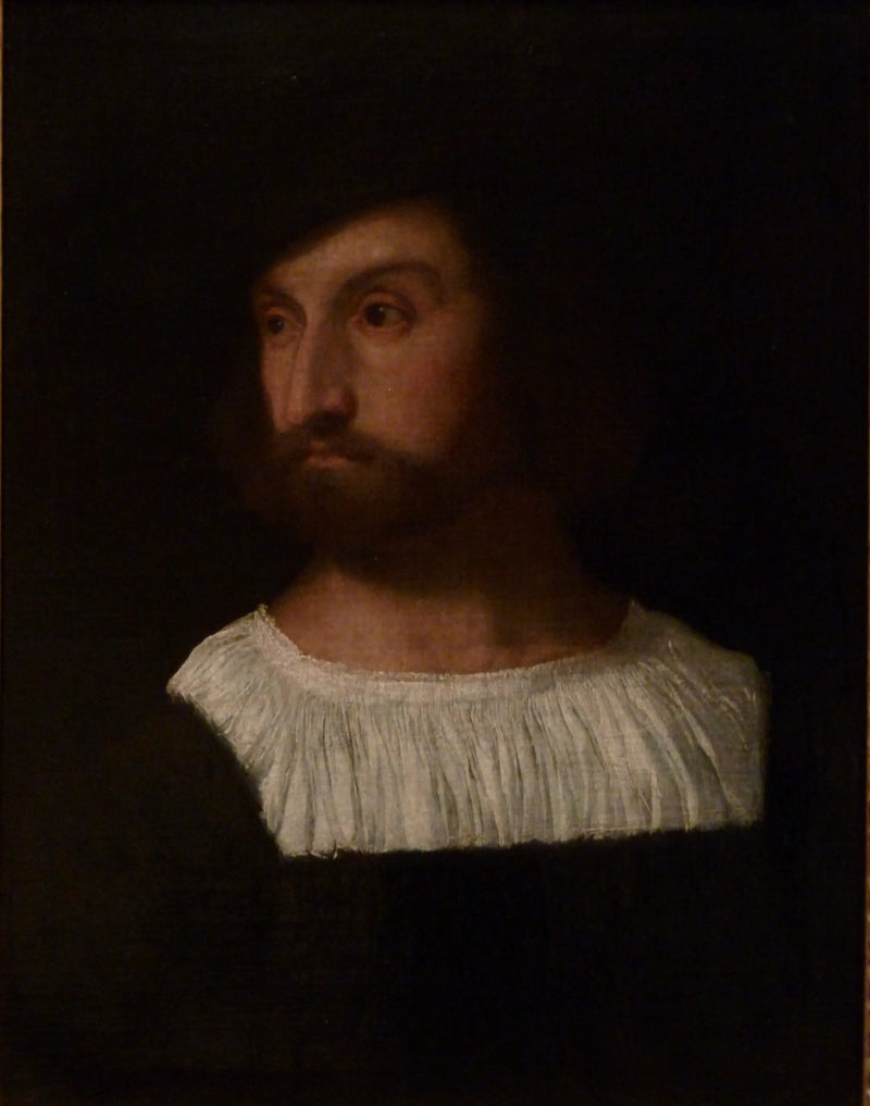 Porträtt av man - Titian
