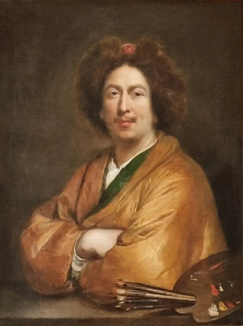 Porträtt av en målare - Pierre Mignard
