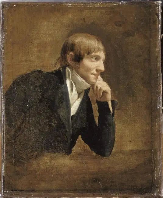 Porträtt av Pierre-Joseph Redouté - Louis-Léopold Boilly