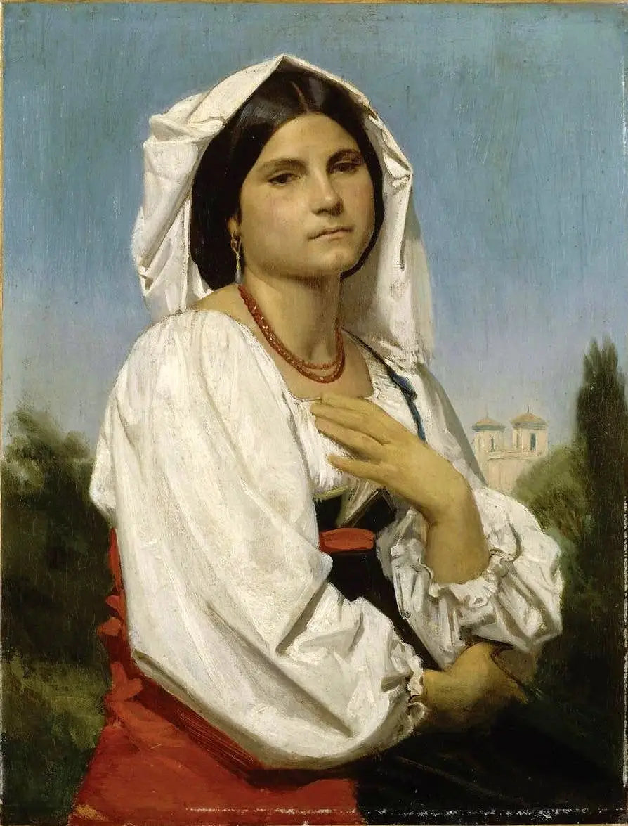 Portrait de Thérésa - Bouguereau - Alpha Reproduction