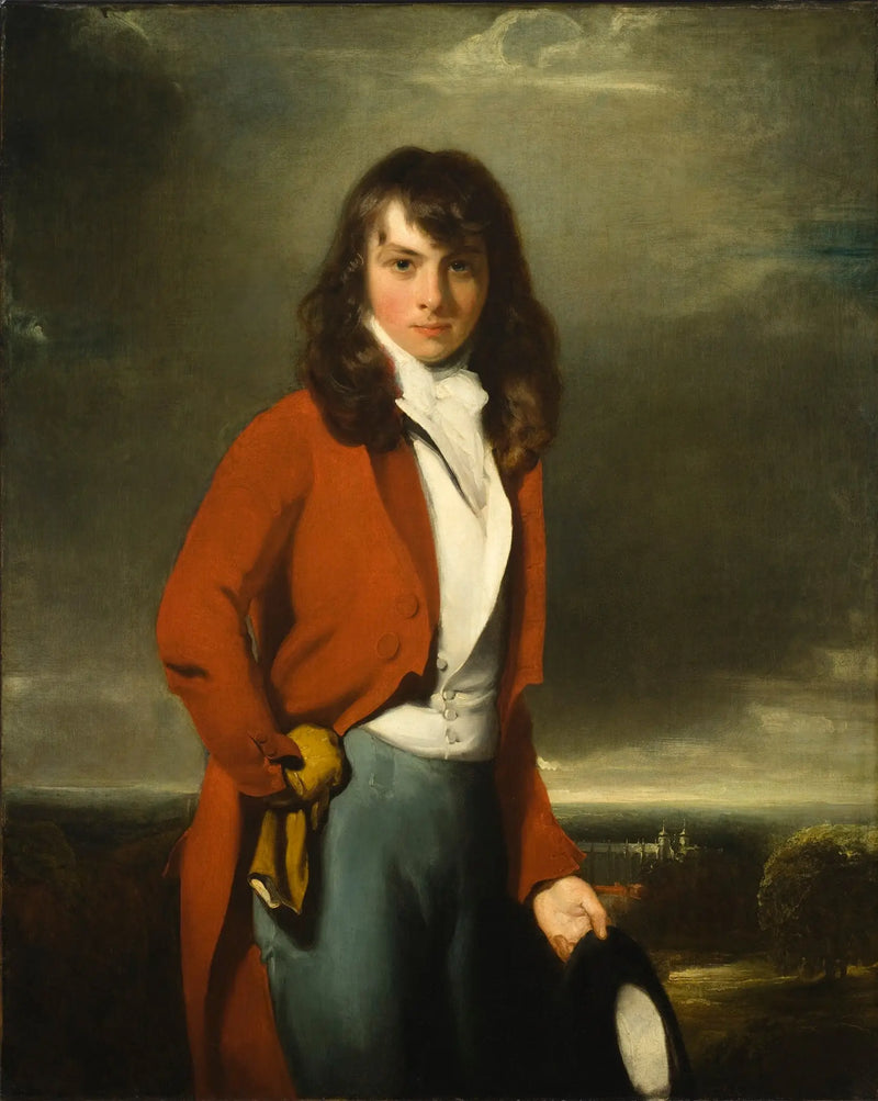 Porträtt av Arthur Atherley som student vid Eton - Thomas Lawrence