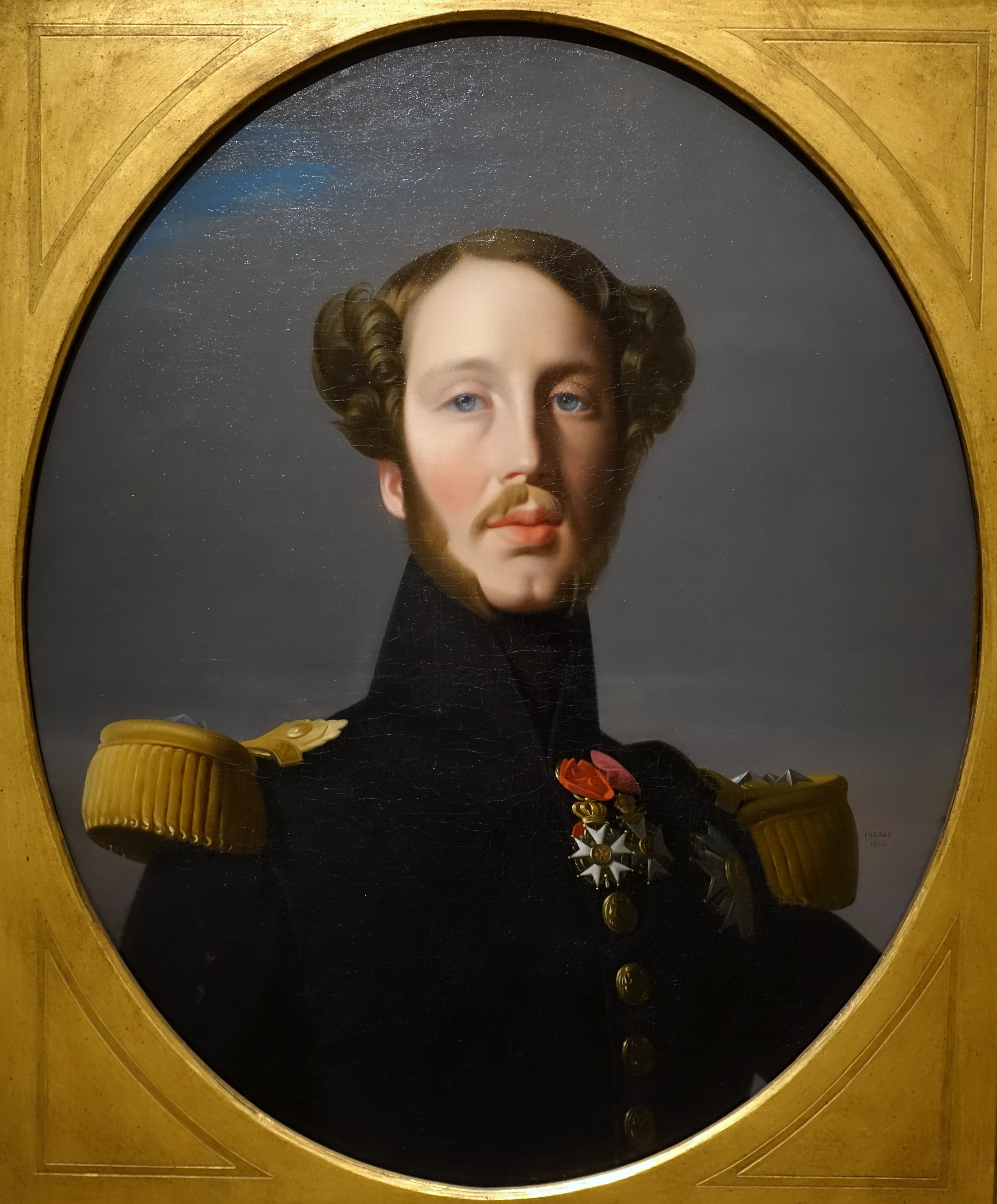 Porträtt av Ferdinand-Philippe d'Orléans - Jean-Auguste-Dominique Ingres