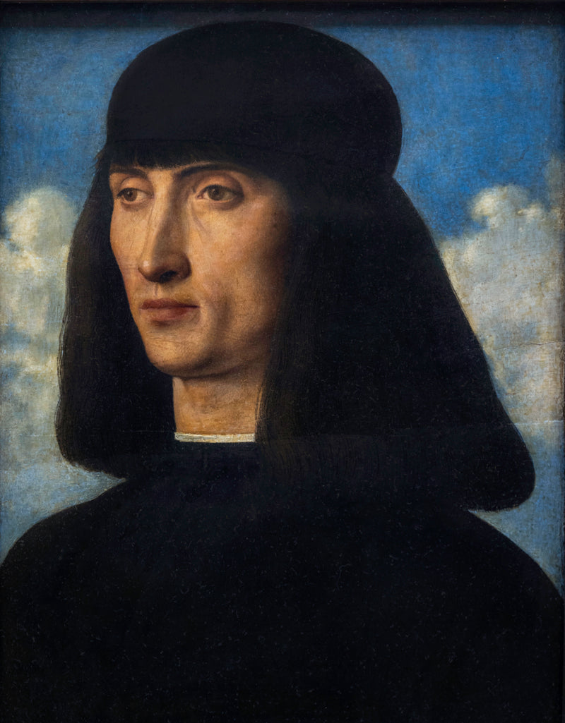 Porträtt av man - Giovanni Bellini