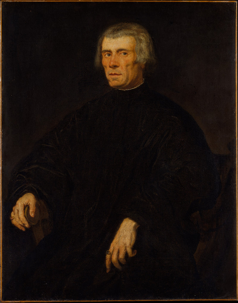 Porträtt av en man - Jacopo Tintoretto