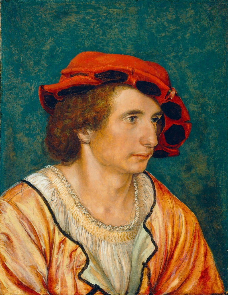 Porträtt av en ung man - Hans Holbein den yngre