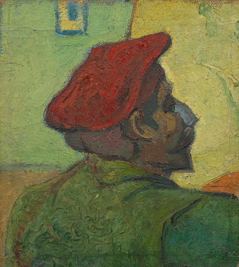 Porträtt av Gauguin - Vincent van Gogh