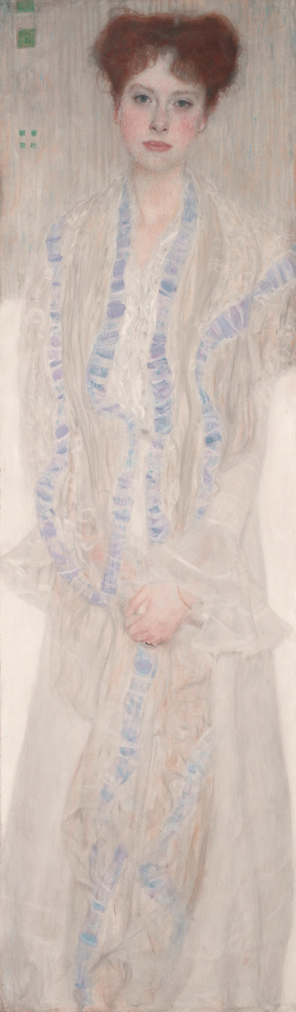 🌸 Porträtt av Gertha Felssöványi – Gustav Klimt (cirka 1902)