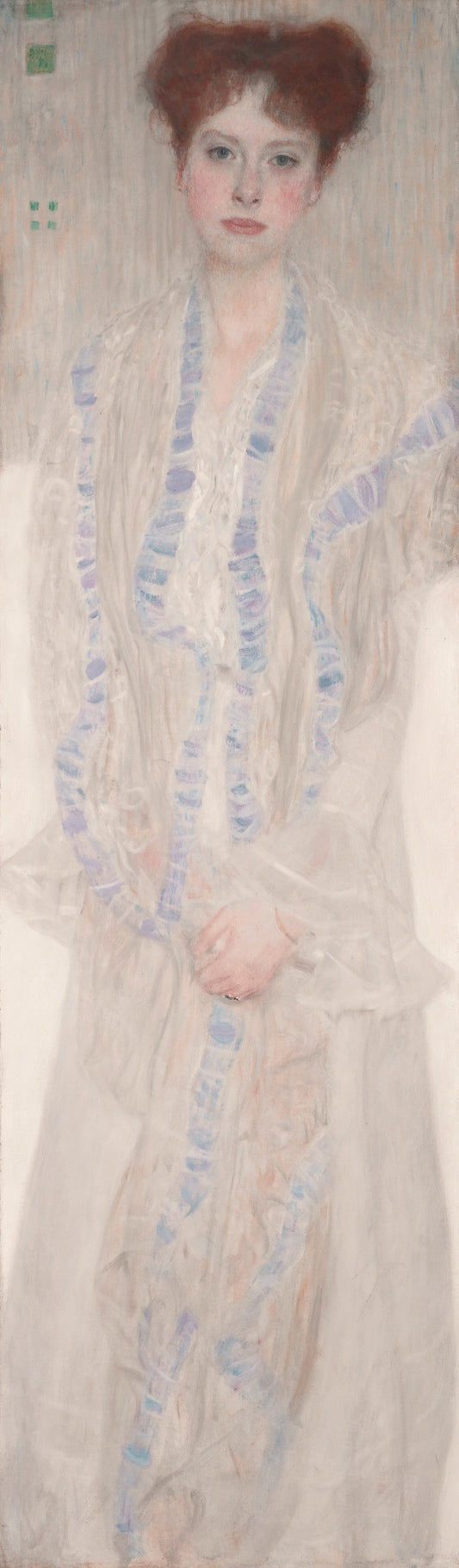 🌸 Porträtt av Gertha Felssöványi – Gustav Klimt (cirka 1902)