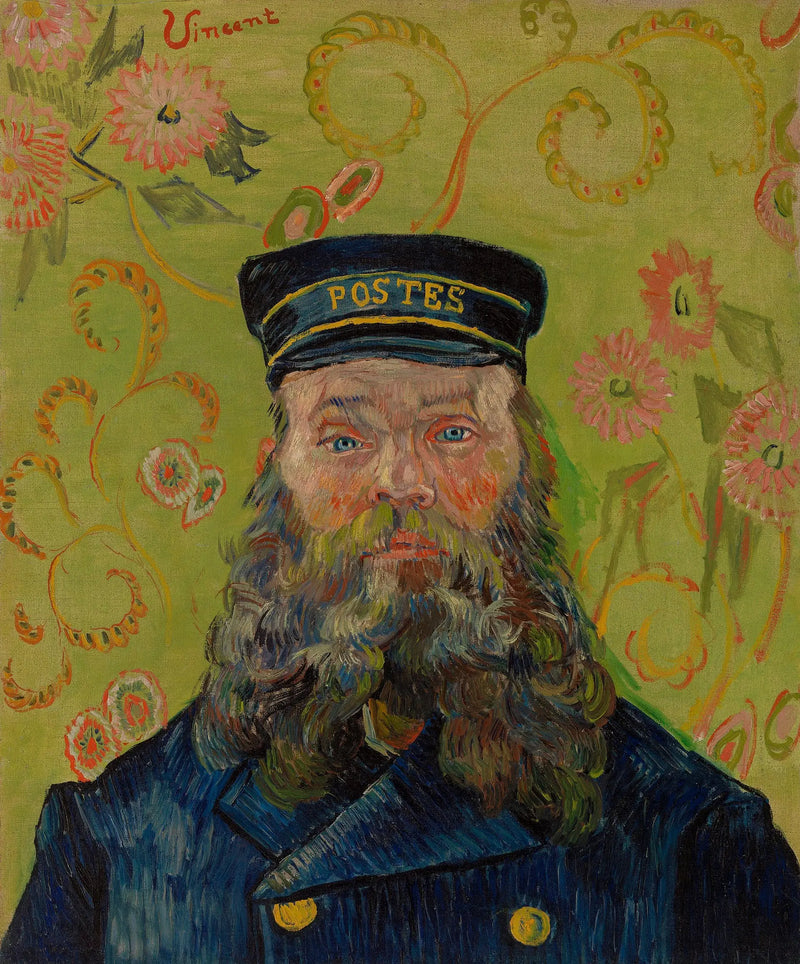 Porträtt av Joseph Roulin - Vincent van Gogh