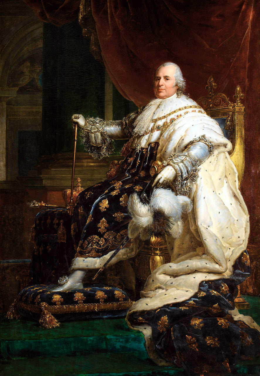 Porträtt av Louis XVIII – François Gérard