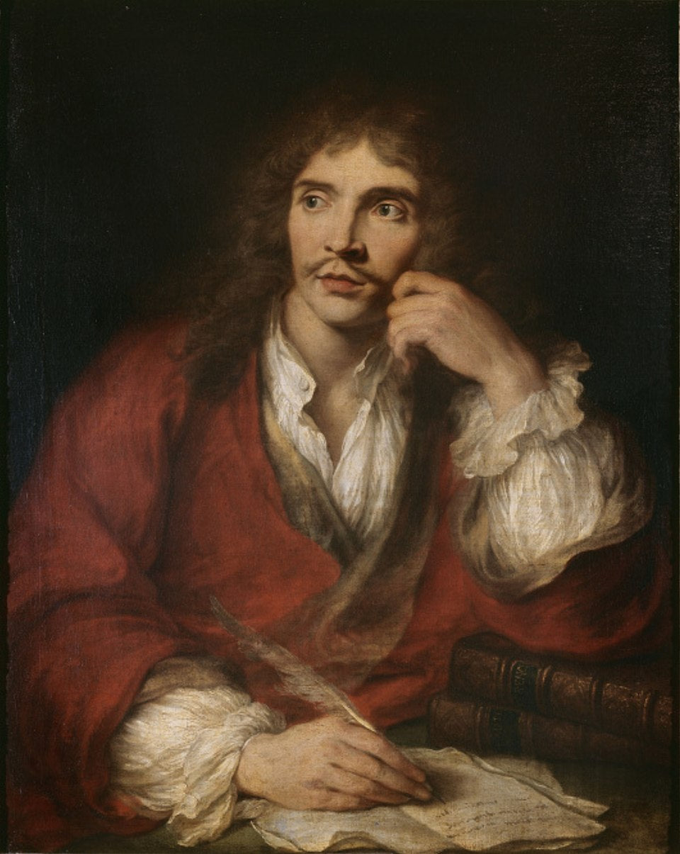 Porträtt av Molière – Charles-Antoine Coypel (cirka 1730)
