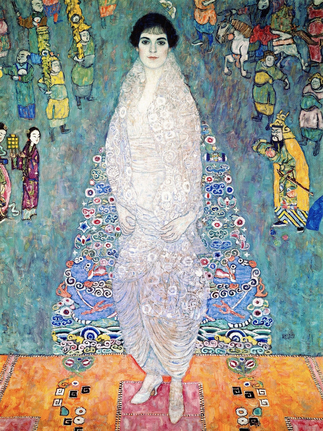👑🎨 Porträtt av baronessan Elisabeth Bachofen-Echt – Gustav Klimt (1914–1916)