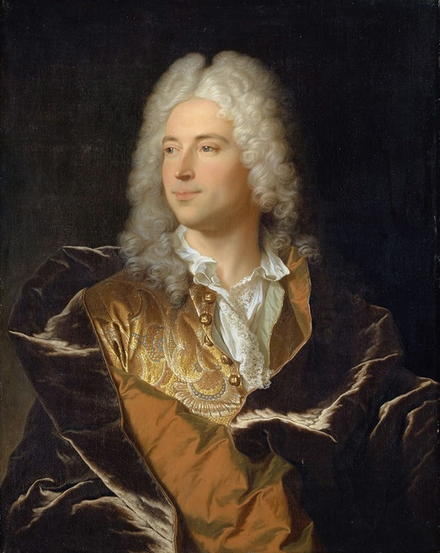 Porträtt av riddaren Lucas Schaub från Basel – Hyacinthe Rigaud