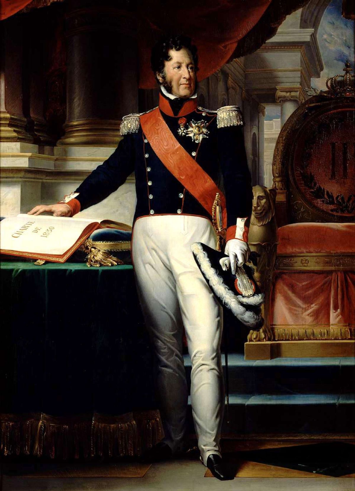Louis-Philippe I, Frankrikes kung, svär eden på stadgan – Louis-Joseph Noyal