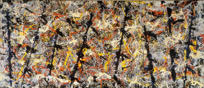 Poteaux bleus - Jackson Pollock