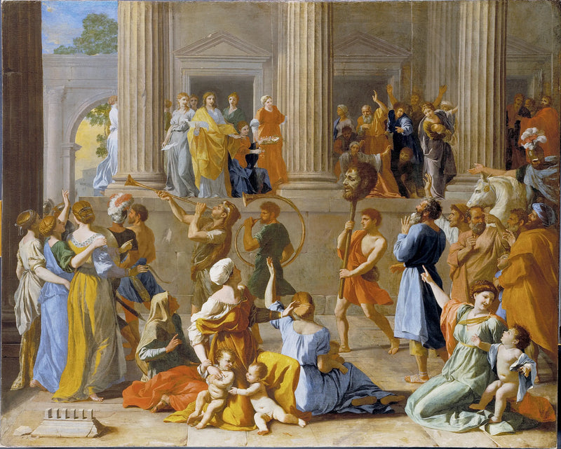 Davids triumf - Nicolas Poussin