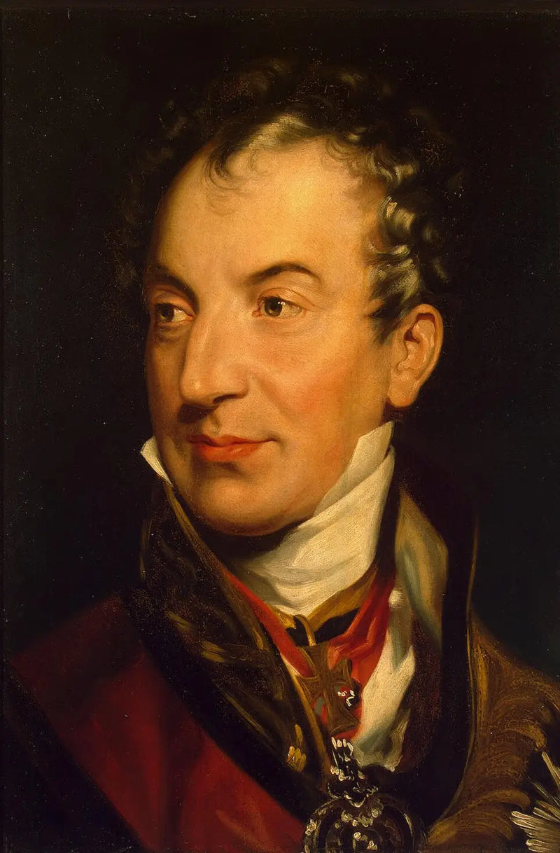 Porträtt av prins Klemens Wenzel Lothar von Metternich (1773-1859) - Thomas Lawrence