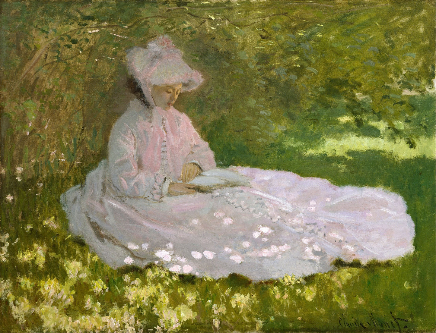 🎨 Vår – Claude Monet, 1872