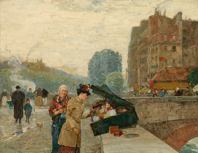 Quai Saint-Michel - Childe Hassam - Alpha Reproduction