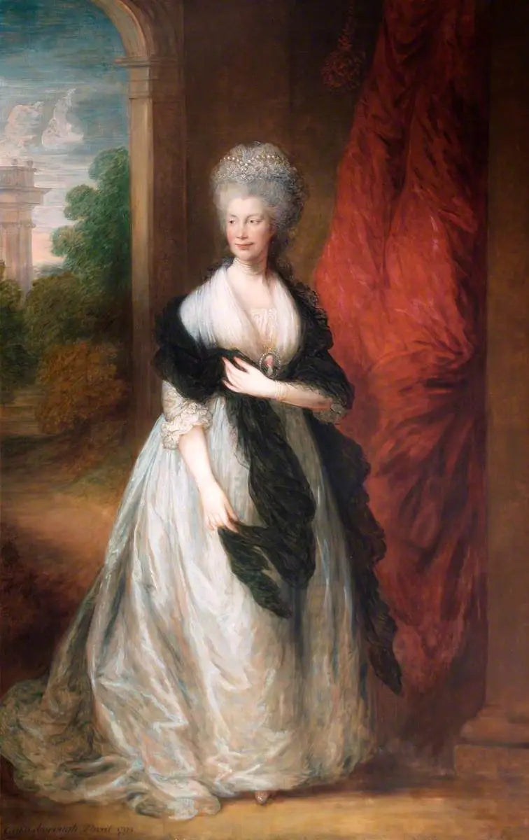 Kungen Charlotte (1744–1818) - Thomas Gainsborough