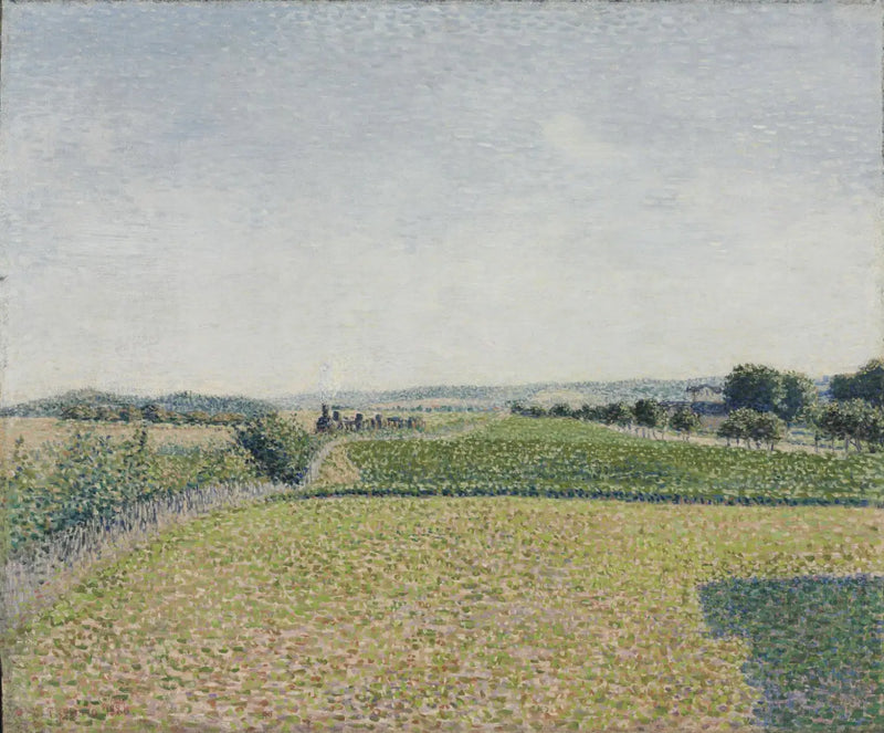 Järnväg till Dieppe - Camille Pissarro