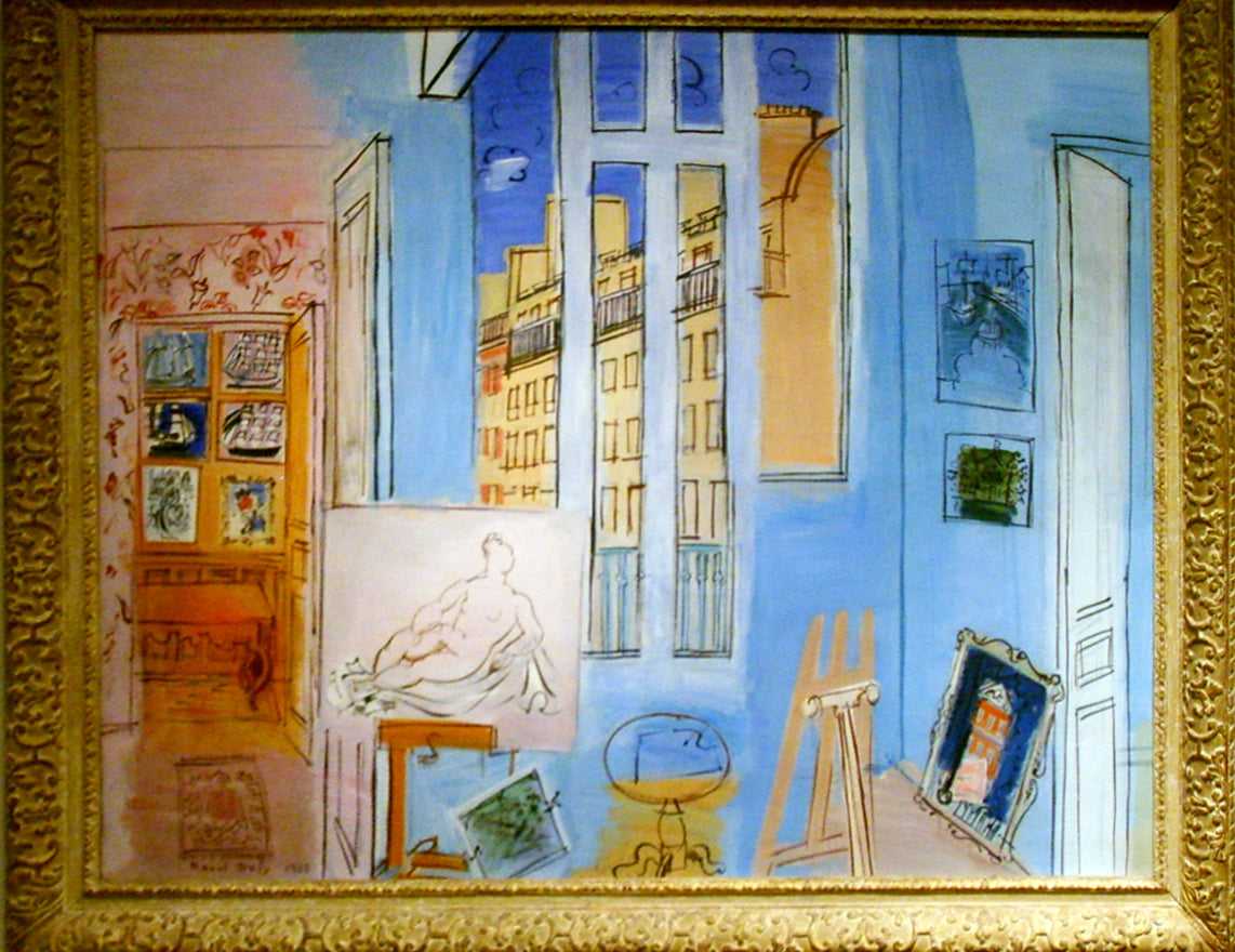 The Artist's Studio - Raoul Dufy