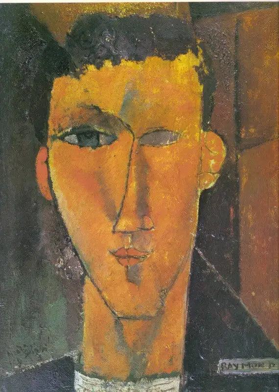 Porträtt av Raymond - Amedeo Modigliani