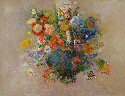 Bouquet de fleurs - Odilon Redon