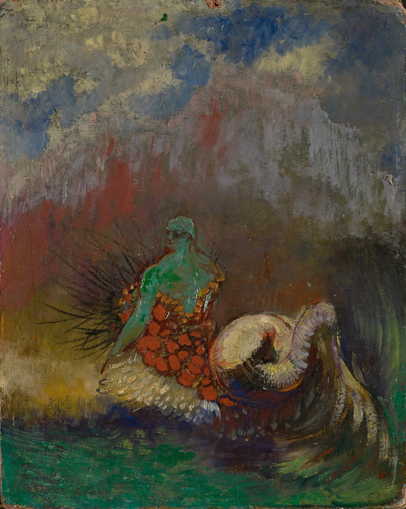 Sjöjungfrun - Odilon Redon