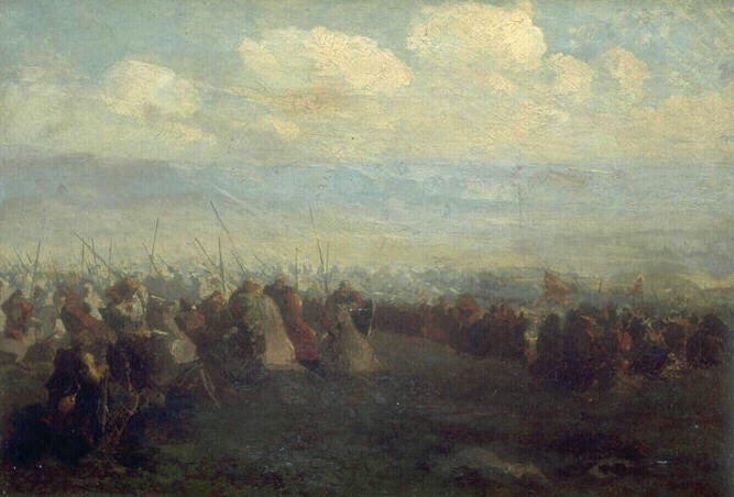 Les Croisés - Odilon Redon