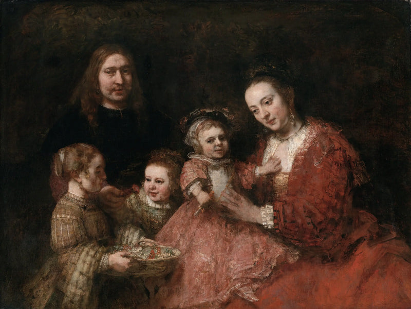 Familjeporträtt - Rembrandt