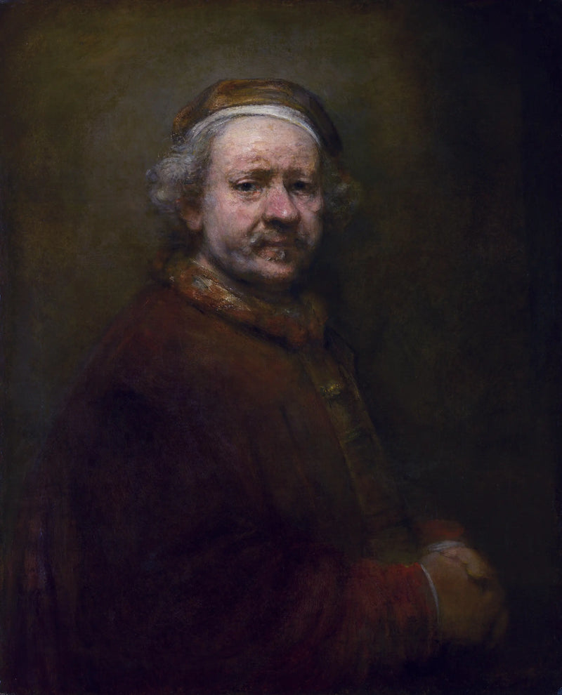 Självporträtt vid 63 års ålder - Rembrandt