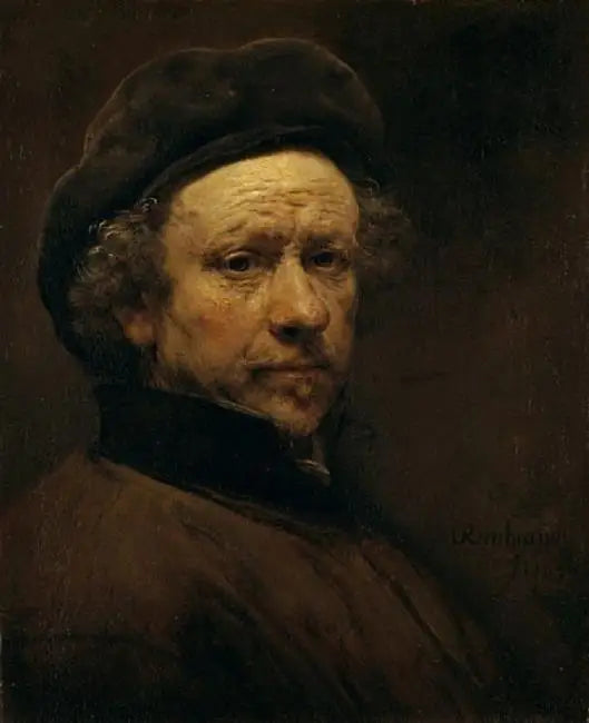 Självporträtt vid 51 års ålder - Rembrandt