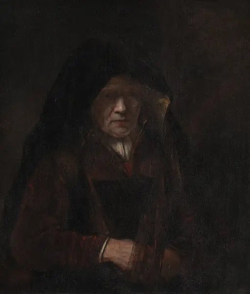 En gammal kvinna - Rembrandt