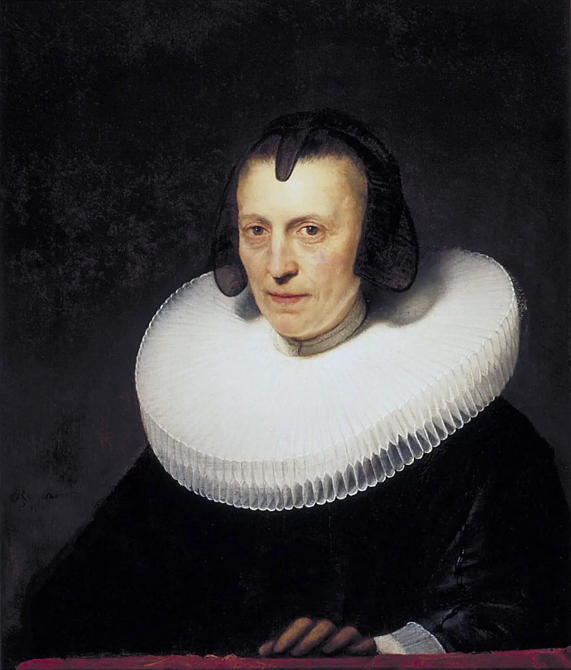 Porträtt av Aletta Adriaensdochter - Rembrandt