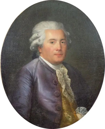 Portrait de René Delaville-Leroulx père de l’artiste - Marie-Guillemine Benoist - Alpha Reproduction