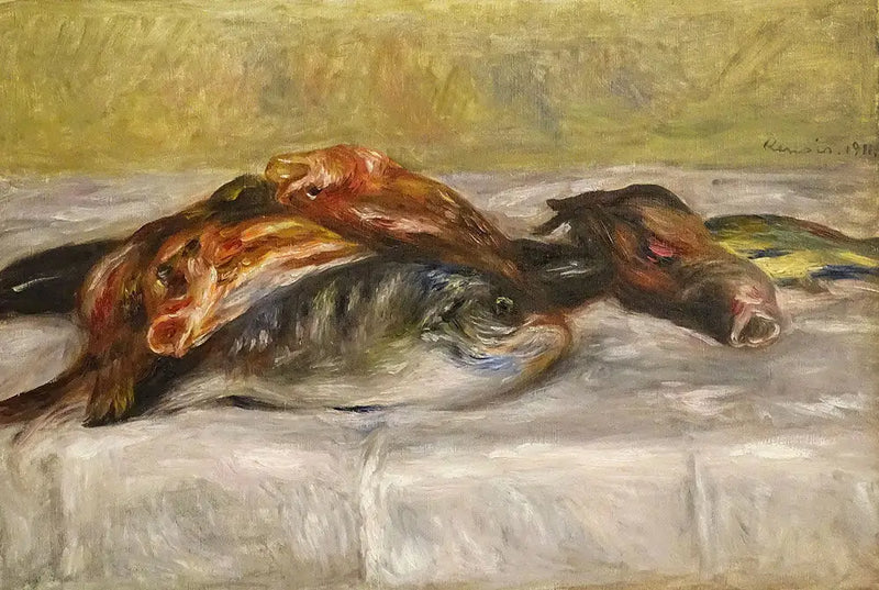 Fiskar - Pierre-Auguste Renoir