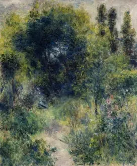 Trädgård - Pierre-Auguste Renoir