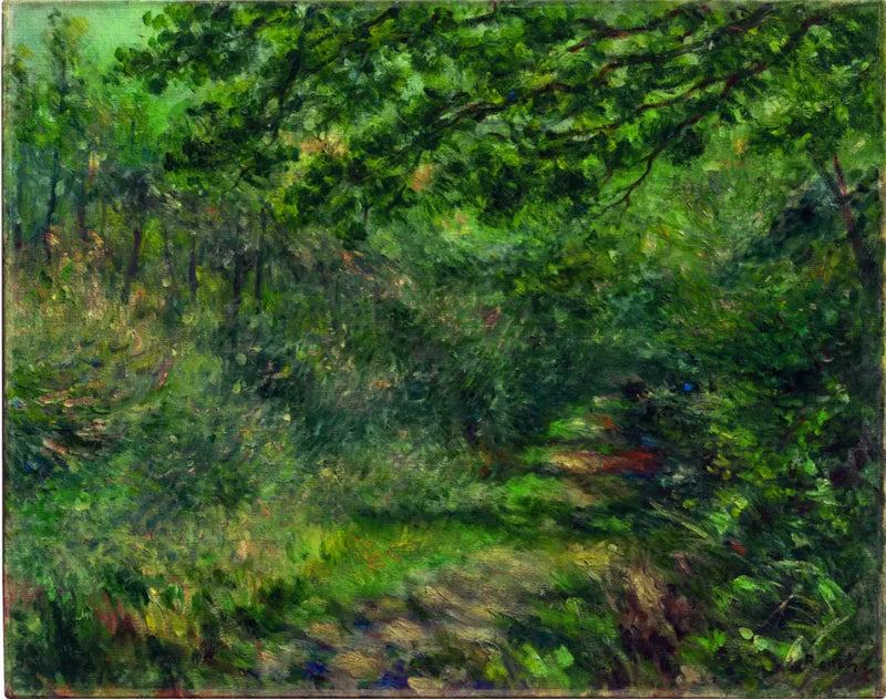 Allén i skogen - Pierre-Auguste Renoir