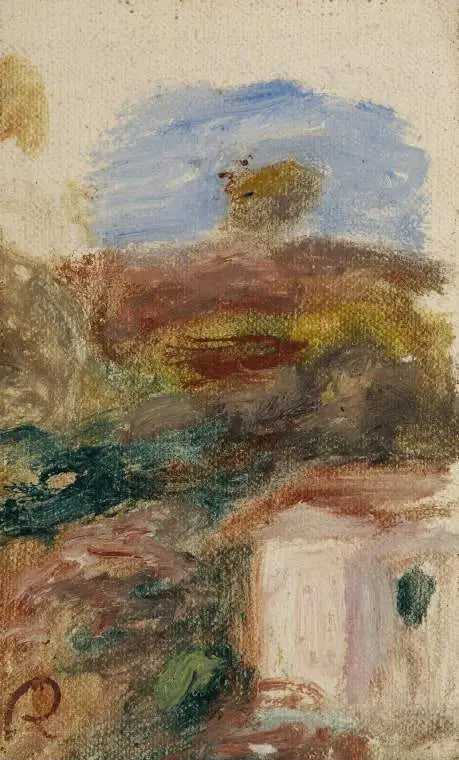 Reproduction du tableau « Paysage - Pierre-Auguste Renoir » par Alpha Reproduction en peinture à l’huile