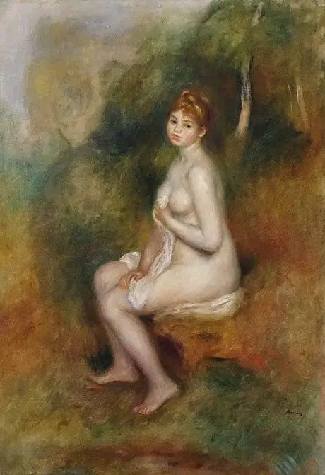Nu i ett landskap - Pierre-Auguste Renoir